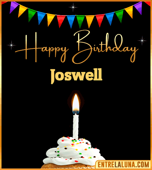 GiF Happy Birthday Joswell